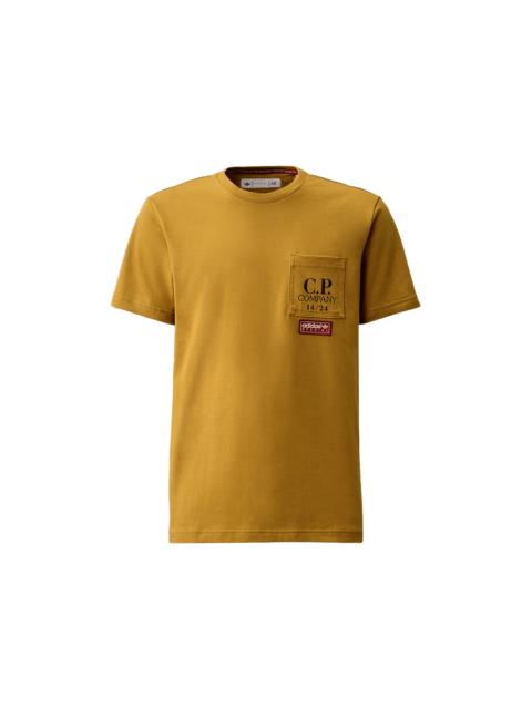 adidas adidas SPZL x C.P. Company Solid Single Organic Jersey Pocket T-Shirt Bronze Mist/Brown