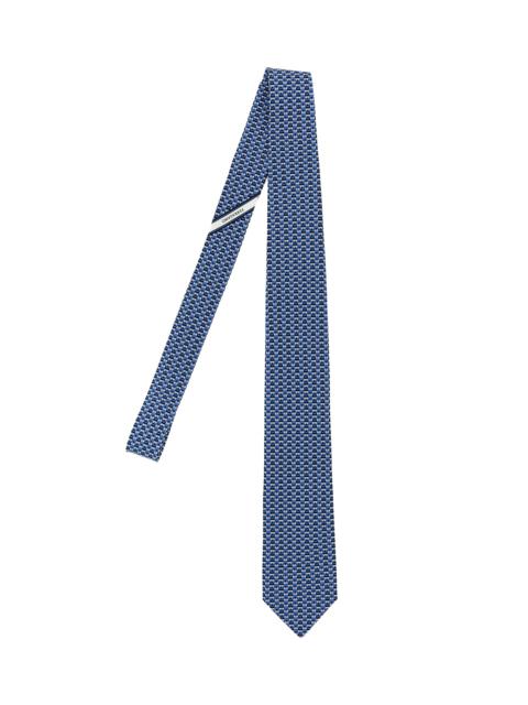 FERRAGAMO 'gancini' Print Tie