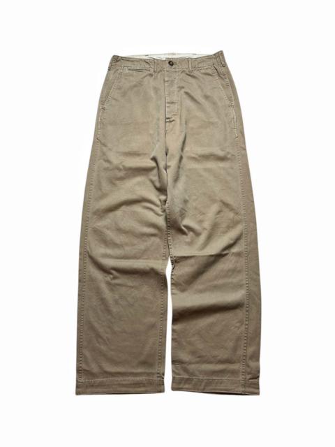 Other Designers Buzz Rickson's - Buzz Rickson’s 1945 Model Early Military Chino Us Army Pants