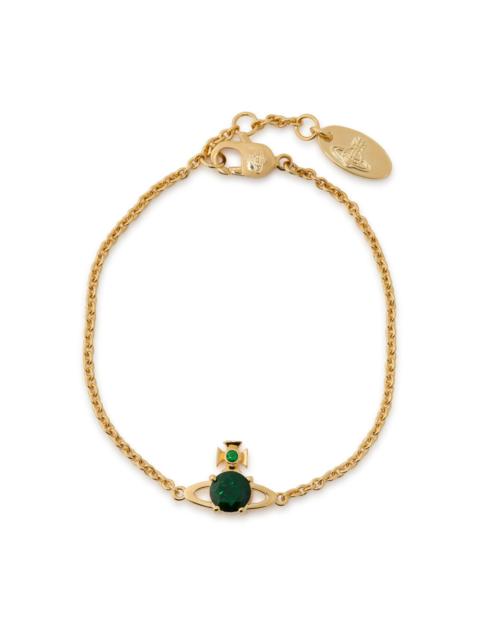 Vivienne Westwood Vivienne Westwood Reina Small orb Crystal-embellished Bracelet