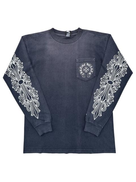 Chrome Hearts VINTAGE FADE CHROME HEARTS LAS VEGAS LONG SLEEVE SHIRT