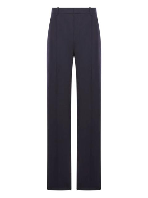 SAINT LAURENT Saint Laurent Men High-Waisted Tailored Pants In Wool Chiné