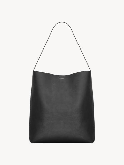 SAINT LAURENT BOLD HOBO BAG IN LEATHER