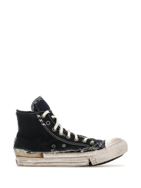 Maison Margiela Midnight blue canvas Loved to Death sneakers