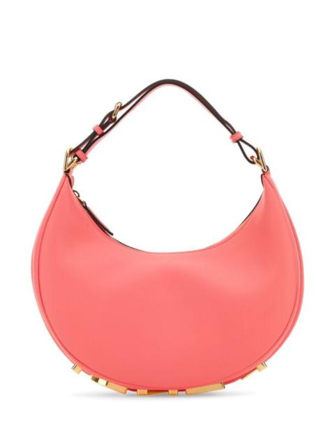 FENDI Fendi Woman Pink Leather Small Fendigraphy Handbag