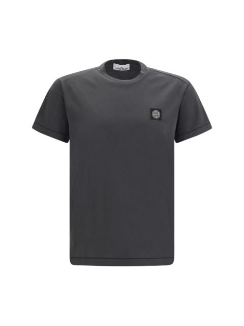 Stone Island Stone Island Logo Patch T-shirt Lead Grey