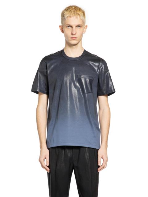 Maison Margiela Foiled Cotton Jersey Pocket T-shirt