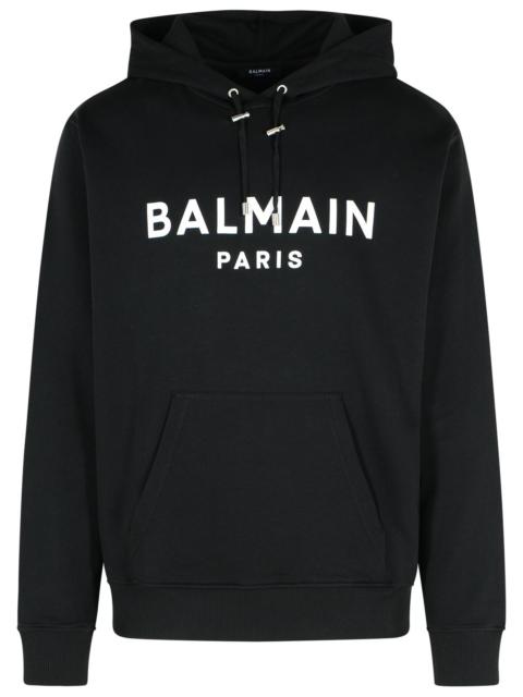 Balmain Balmain Black Cotton Sweatshirt
