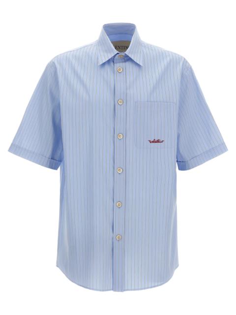 Valentino Valentino Garavani Men Valentino Garavani 'Vlogo' Embroidery Shirt