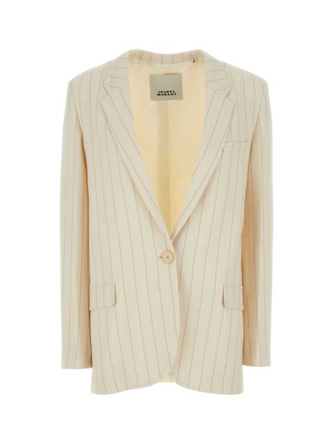 Isabel Marant Women Embroidered Stretch Crepe Omelia Blazer