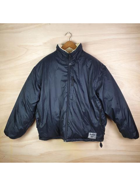 Other Designers Vintage - VINTAGE REEBOK PUFFER JACKET REVERSIBLE