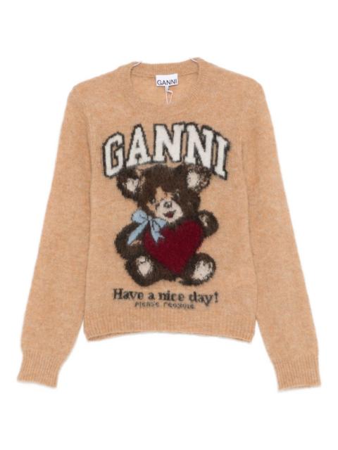 GANNI Ganni Women Wool Crewneck Sweater