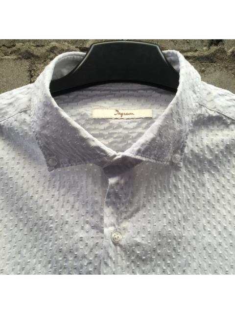 Other Designers Other - Ingram classic perforated shirt.Like Comme des Garcons