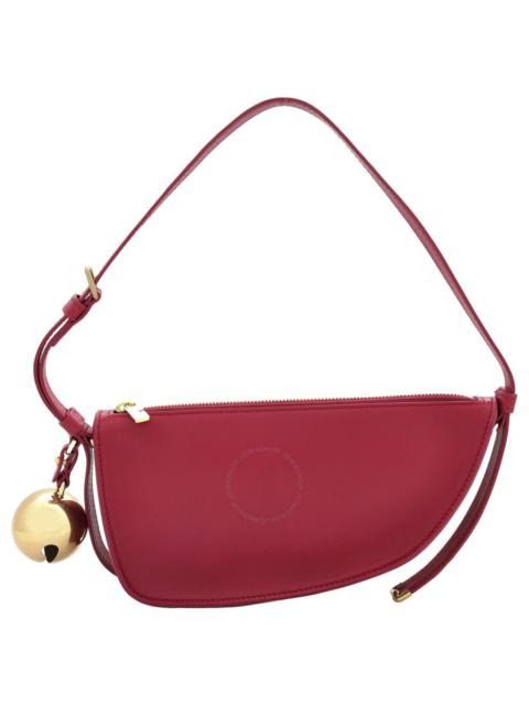 Burberry Burberry Mini Shield Sling Bell Charm Leather Shoulder Bag