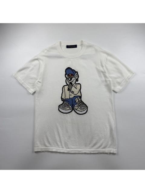 Louis Vuitton Louis Vuitton Intarsia Graphic Knit Tee