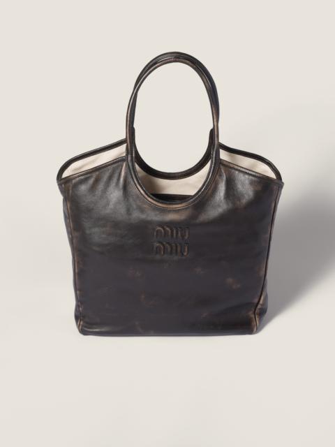 Miu Miu IVY leather tote bag