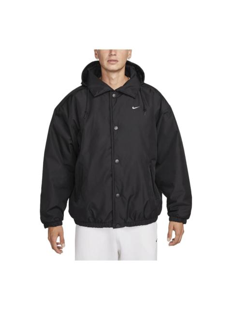Nike Nike Sportswear Solo Swoosh Puffer 'Black' FB7852-010