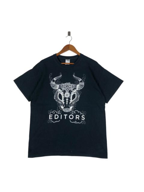Other Designers Gildan - EDITORS English Rock Band T-Shirt
