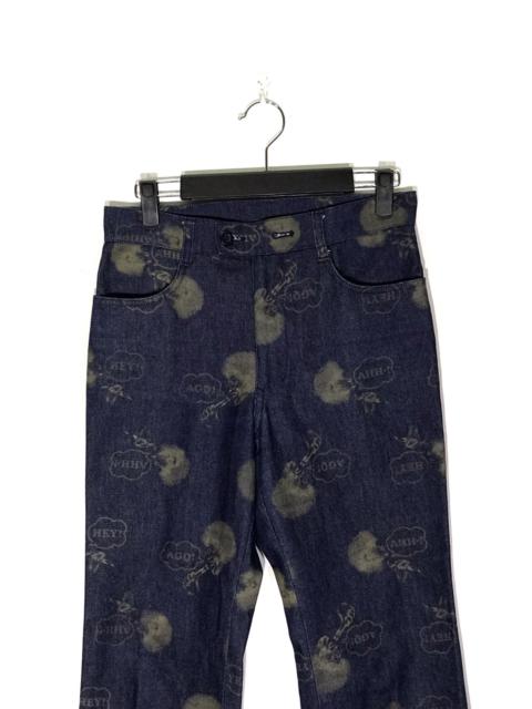 Other Designers Designer - Algonquins Full Print Jeans