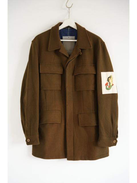 Yohji Yamamoto Yohji Yamamoto 03aw Mermaid patch Military Jacket