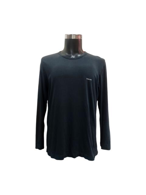 Vintage - Y's For Men Faded Black Long Sleeve T-shirt