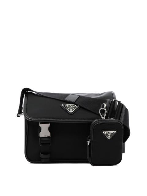 Prada Prada Crossbody Bag In Re-nylon And Saffiano Leather