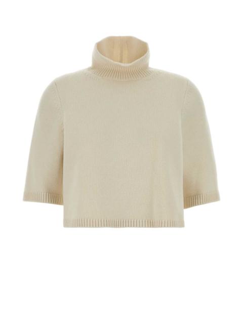 Alaïa Alaia Women Ivory Cashmere Blend Sweater