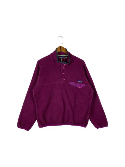 Patagonia Vintage Patagonia Sychilla Snap T Button Fleece Sweater