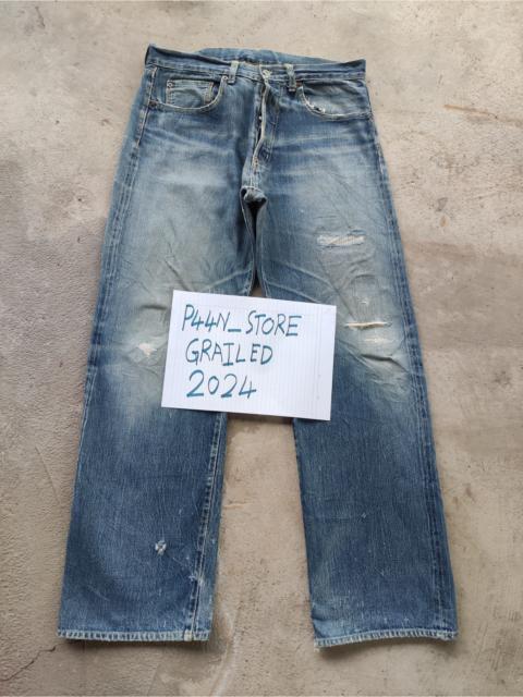 Studio D'Artisan Vintage Studio D Artisan Button Baggy Selvedge Distressed