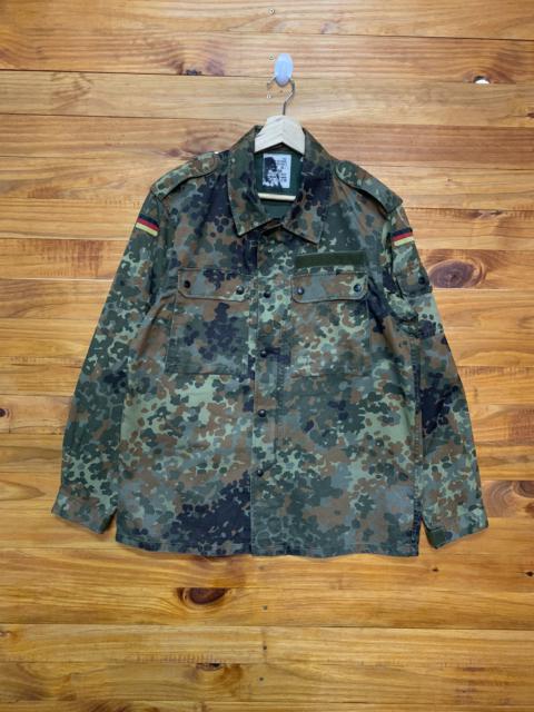 Other Designers Vintage - Flacktarn GERMAN ARMY Jacket Camouflage CAMO Military Shirt