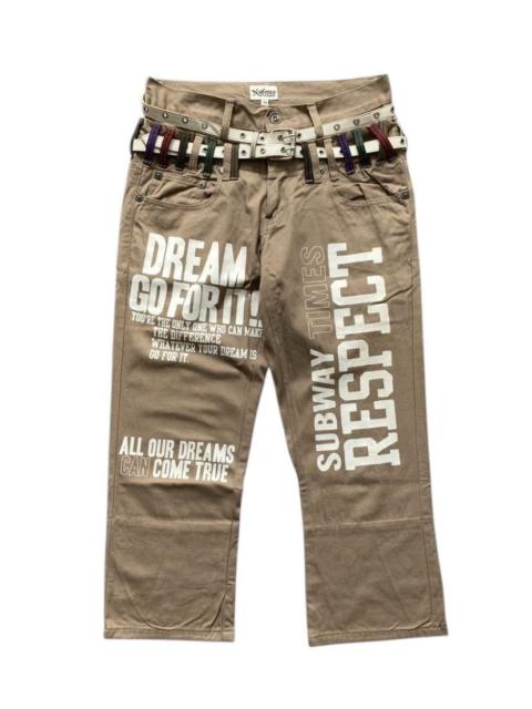 Other Designers Japanese Brand - Nylaus Double Waist Cropped Pants Undercover Klaus Inspired