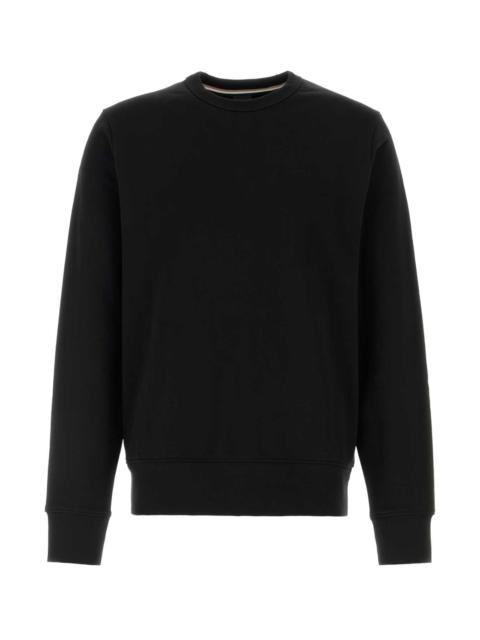 BOSS Boss Men Black Cotton Sweatshirt