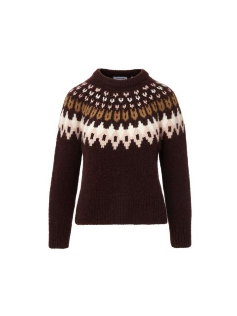 VERONICA BEARD ANNE FAIR ISLE SWEATER