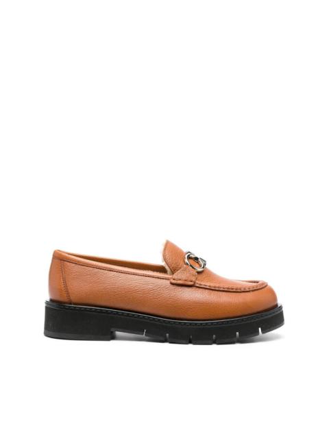 FERRAGAMO Ferragamo Womens Brown Loafer Loafers
