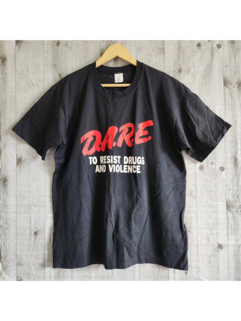 Vintage - Vtg DARE 1990s To Resist Drugs And Violence Single Stitches
