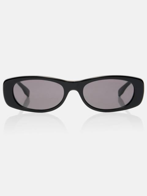 FENDI FF Squared oval sunglasses