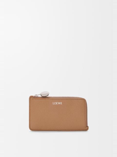 Loewe Pebble coin cardholder in pebble grained calfskin