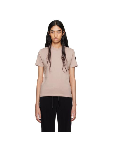 Moncler Pink Pleated T-Shirt