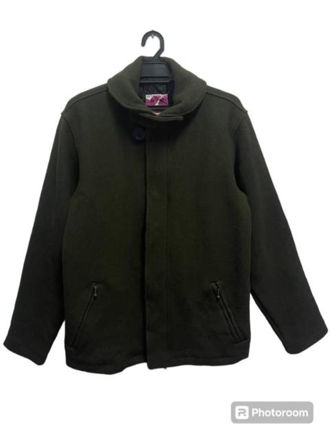 Other Designers Japanese Brand - Pop Biz Skull Jesus Wool Jacket