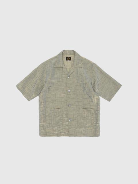 NEEDLES BRIGHT CLOTH CROSS CABANA SHIRT
