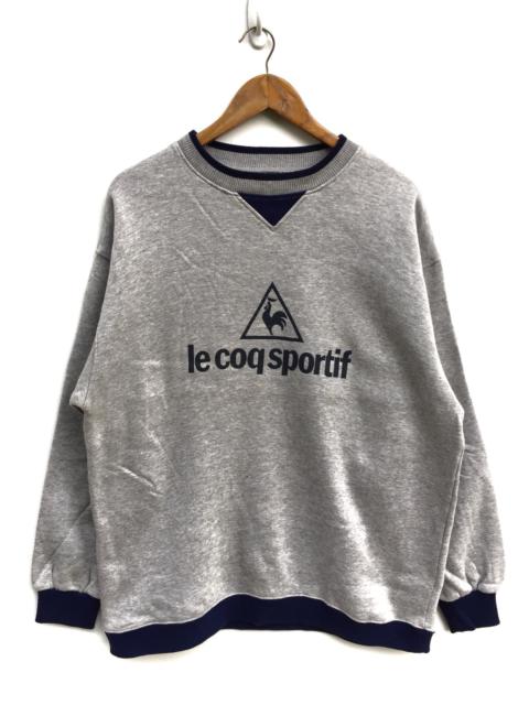 Other Designers Vintage - Vintage Le Coq Sportif Big Logo Baggy Sweatshirt