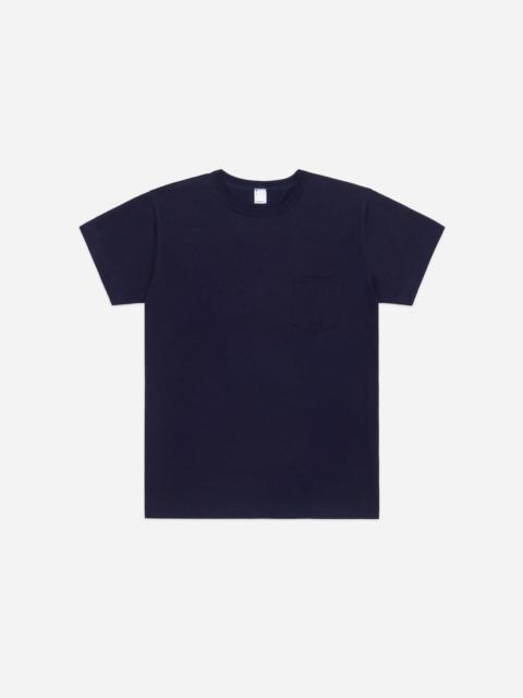 3sixteen Heavyweight Pocket T-Shirt - Indigo (2 Pack)
