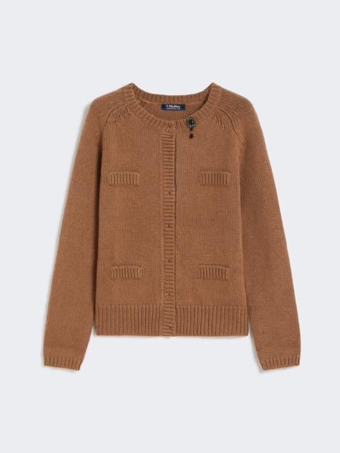 'S Max Mara KASIA Mouliné wool and cashmere cardigan