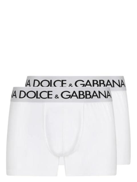 Dolce & Gabbana Dolce & Gabbana Men Set Of 2 Printed Boxer Shorts