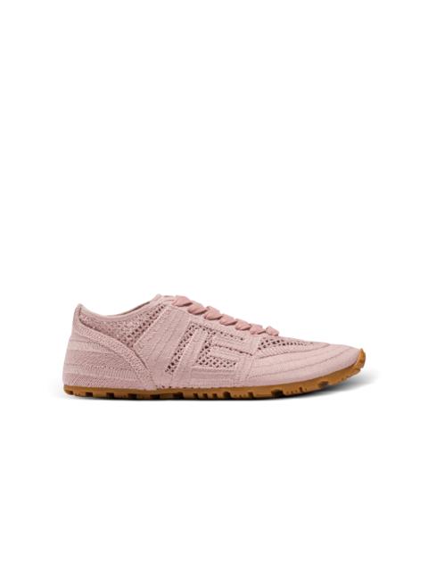 Balmain Racer 45 macramé trainers