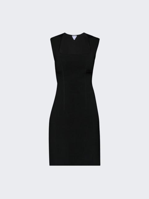 Bottega Veneta Compact Mini Black Dress
