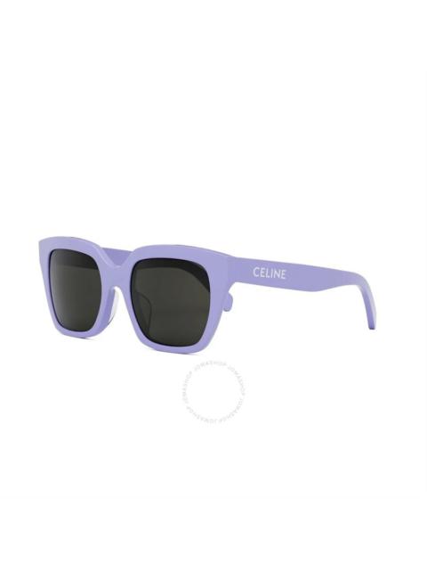 Celine Monochroms Grey Butterfly Ladies Sunglasses CL40198F 78A 56