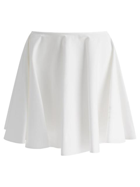 Givenchy Givenchy Medallion Cotton Skirt White