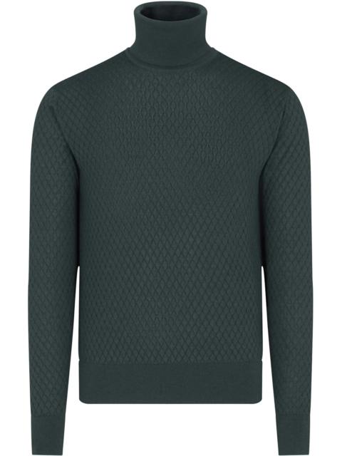 Dolce & Gabbana turtleneck cashmere-blend jumper