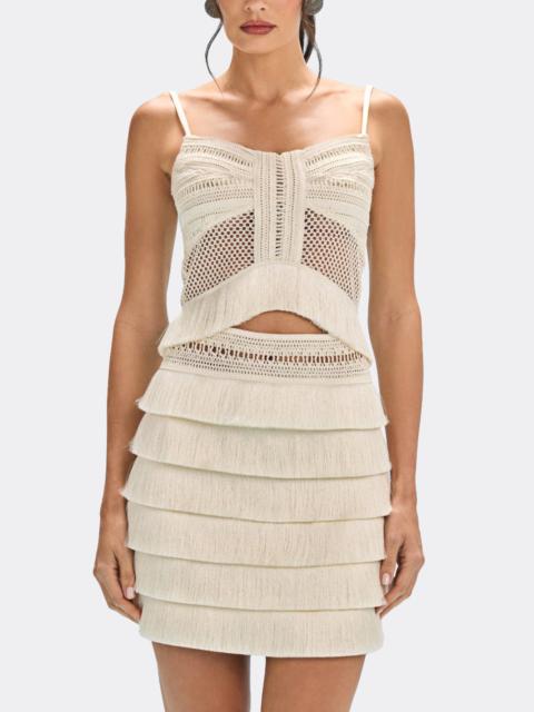 PatBO RADIANT FRINGE TOP